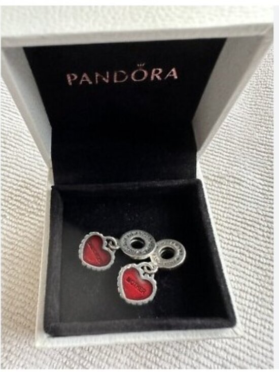 Pandora Jewelry - Authentic Pandora Piece of My Heart Mother / Daughter Charm